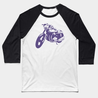 Cool Motorcycle Artwork Baseball T-Shirt